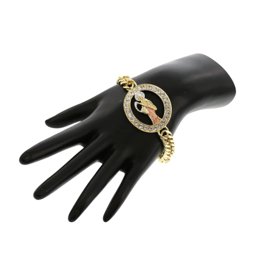 Santa Muerte Unisex Bracelet