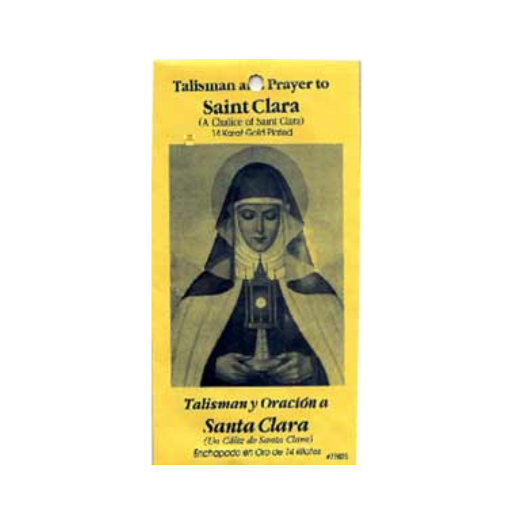 Saint Clara chalice charm