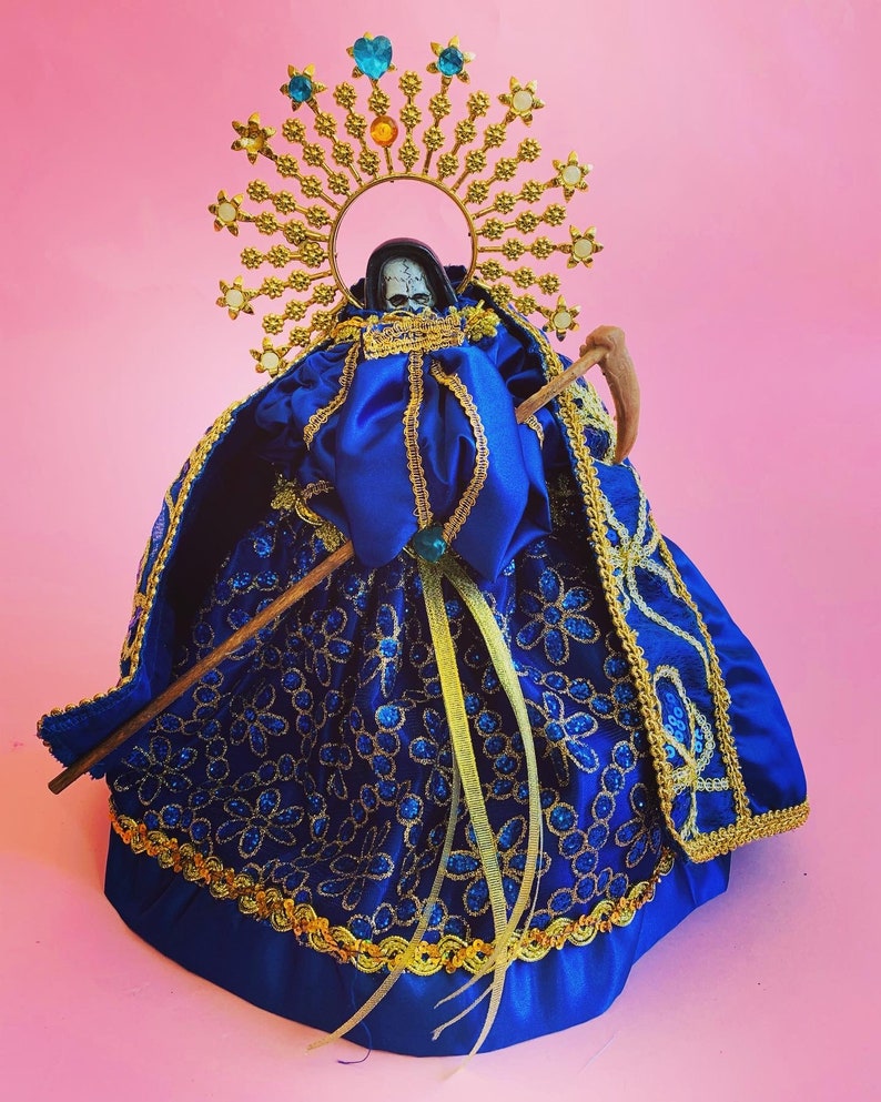 Santa Muerte Dress (fits 12-16  inch statues)