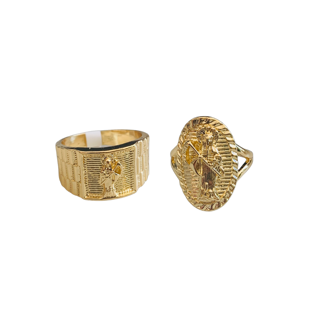 Santa Muerte Luck & Protection rings