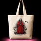 Santa Muerte RED tote