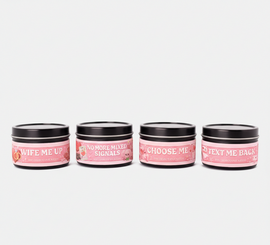 Bring Me Love Boosters — Mini Candle Tin Set (4 Pack)