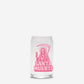 Santa Muerte 16oz Glass Tumbler