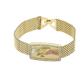 Santa Muerte Mesh Bracelet