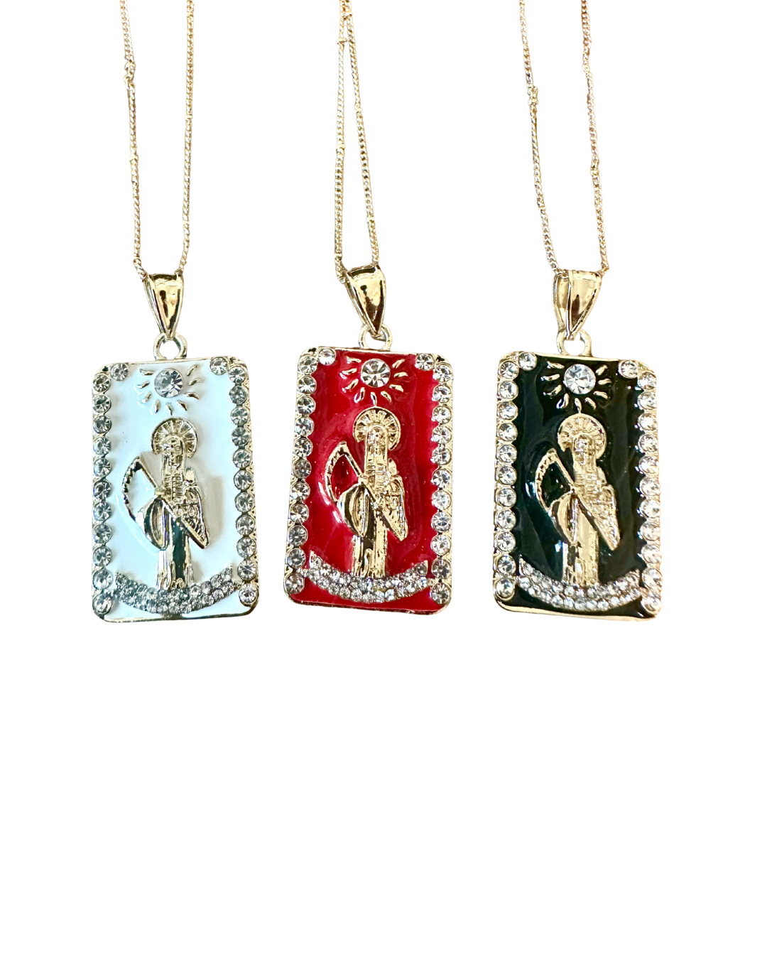 Santa Muerte pendant
