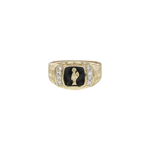 "Papi"Santa Muerte Ring