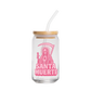 Santa Muerte 16oz Glass Tumbler