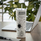 Beyond Blessed - Skinny Steel Tumbler with Straw, 20oz