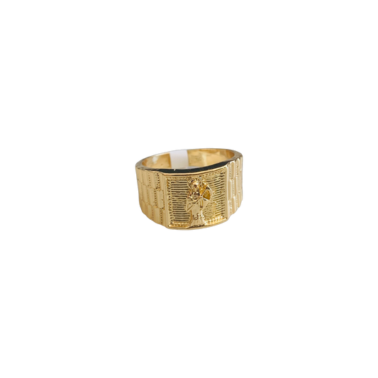 Santa Muerte Luck & Protection Ring