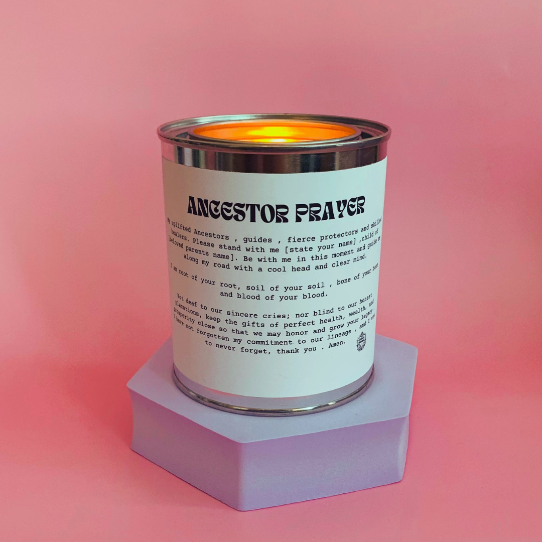Ancestor prayer candle