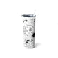 Beyond Blessed - Skinny Steel Tumbler with Straw, 20oz