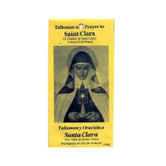 Saint Clara chalice charm