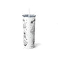 Beyond Blessed - Skinny Steel Tumbler with Straw, 20oz